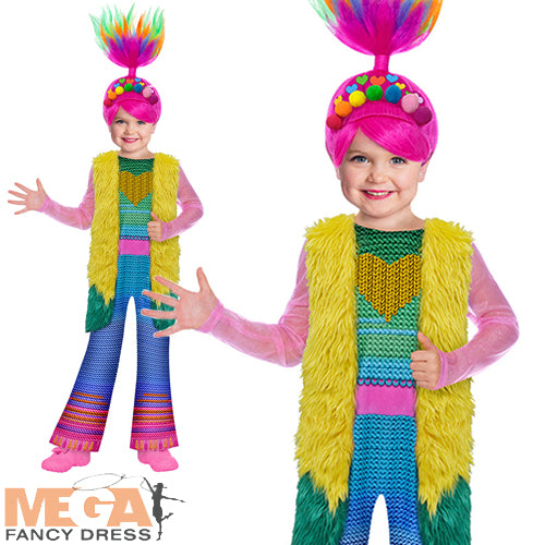 Trolls Movie 2 Finale Poppy Girls Animated Film Costume