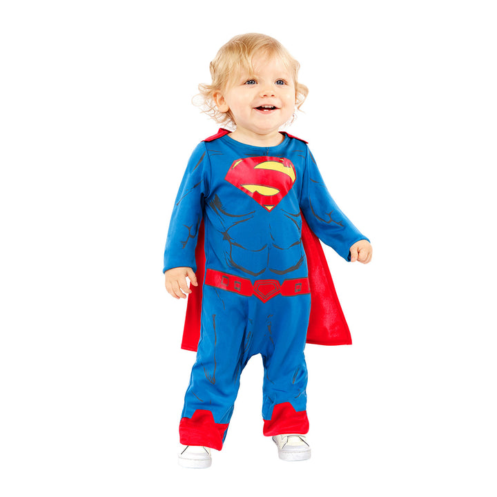 Kids Classic Superman Comic Book Fancy Dress Costume