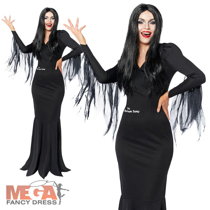 Ladies Morticia Addams Costume