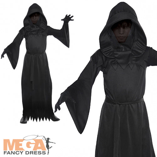 Children Phantom of Darkness Ghostly Costume