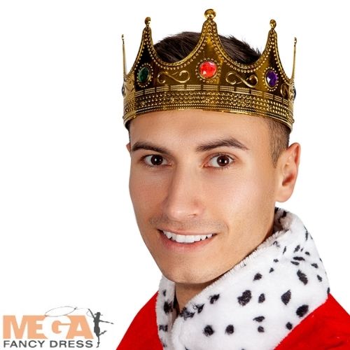 King or Queen Crown Royal Costume Accessory