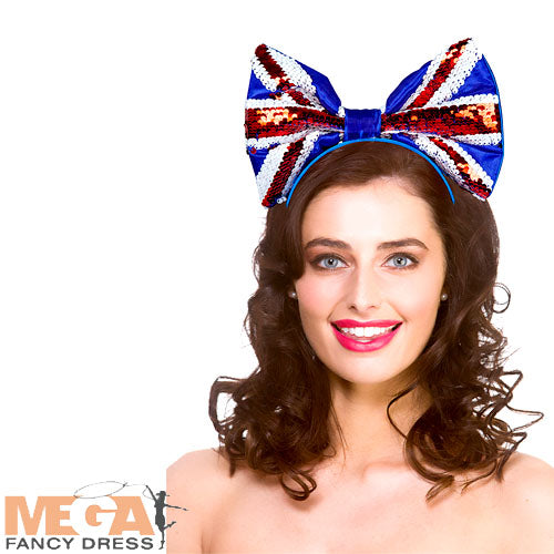 Union Jack Headband British Flag Accessory