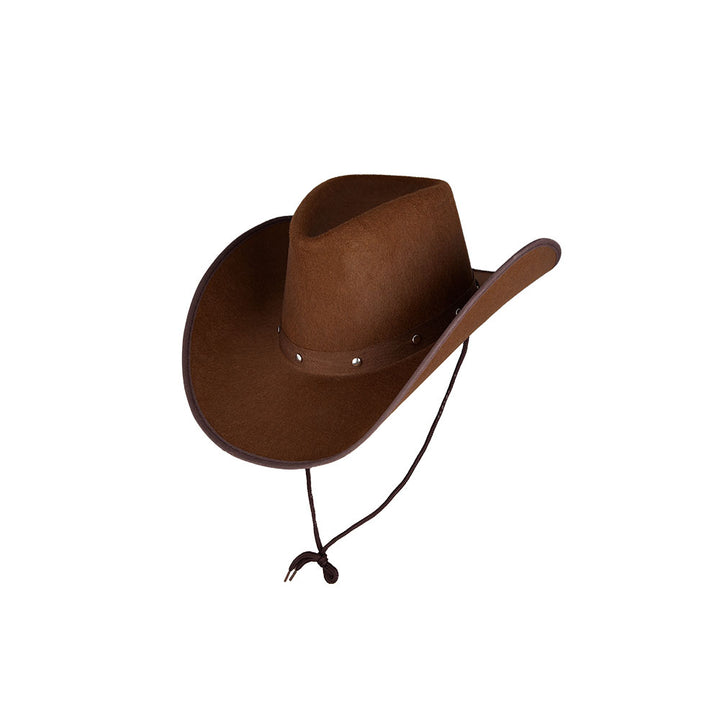 Dark Brown Texas Cowboy Hat