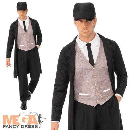 Men's Brummie 1920s TV Series Gangster Costume