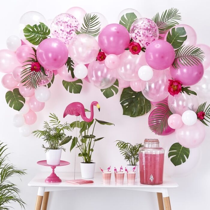 Pink Balloon Arch Kit Celebration Decor Set