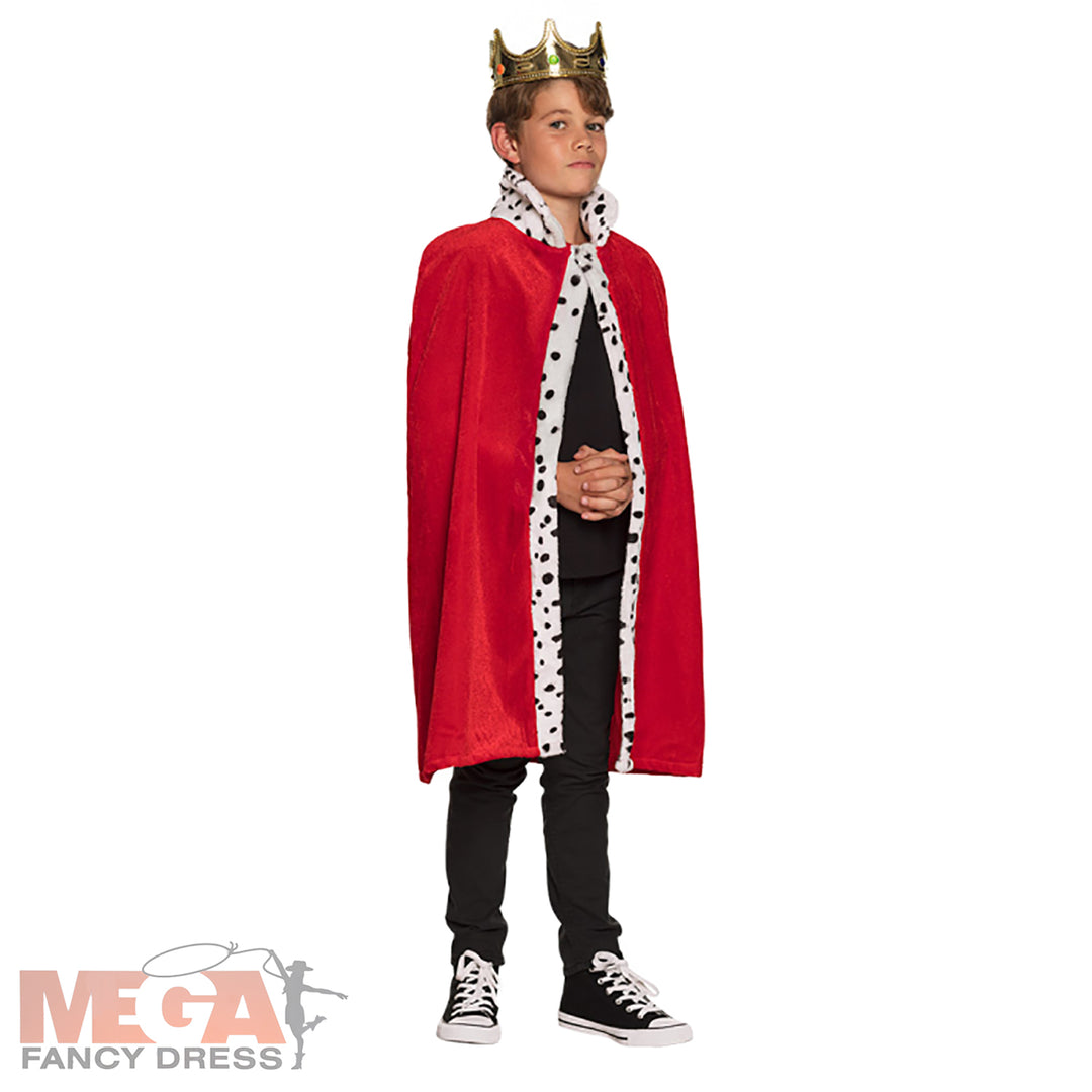 Kids Royal Robe - Red