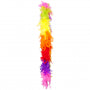 Rainbow Feather Boa Pride Festival Costume Accessory