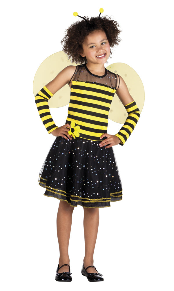 Girls Bumblebee Insect Bee Animal Costume