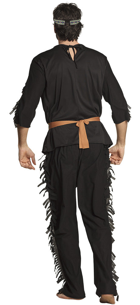 Indian Noble Wolf Mens Native American Costume