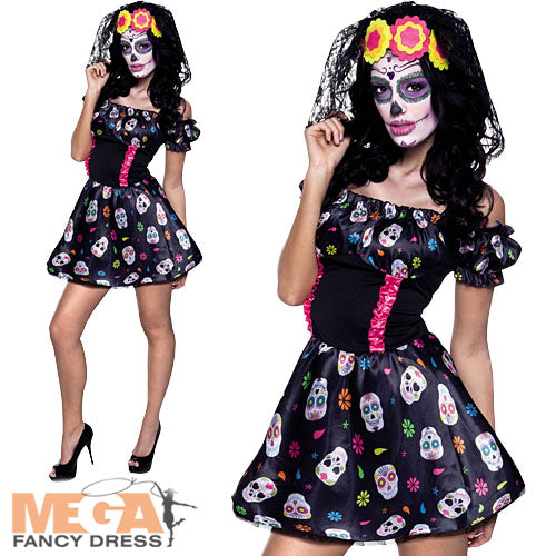 Mrs Day of the Dead Festival Costume