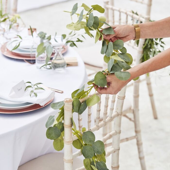 Artificial Eucalyptus Garland Decorative Foliage