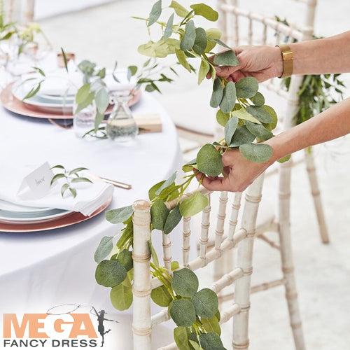Artificial Eucalyptus Garland Decorative Foliage