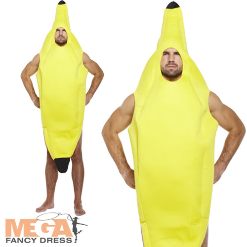 Men's Banana Novelty Fancy Dress Costume