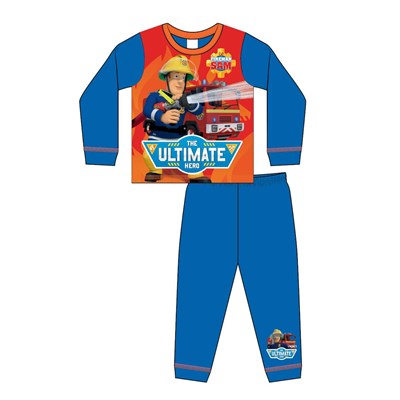 Boys Fireman Sam Kids Pyjamas