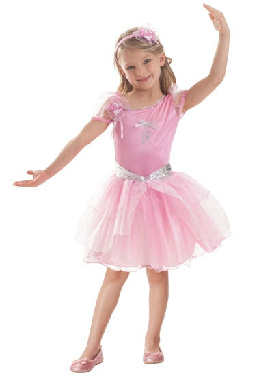 Barbie Pink Ballerina Girls Costume