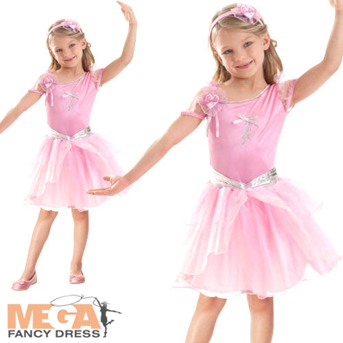 Barbie Pink Ballerina Girls Costume