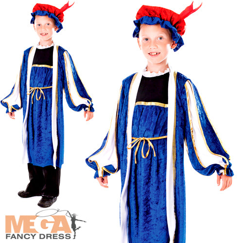 Boys Tudor Medieval Historical Fancy Dress Costume
