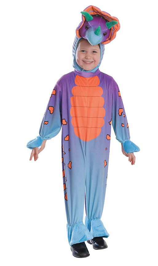 Triceratops Dinosaur Kids Prehistoric Costume