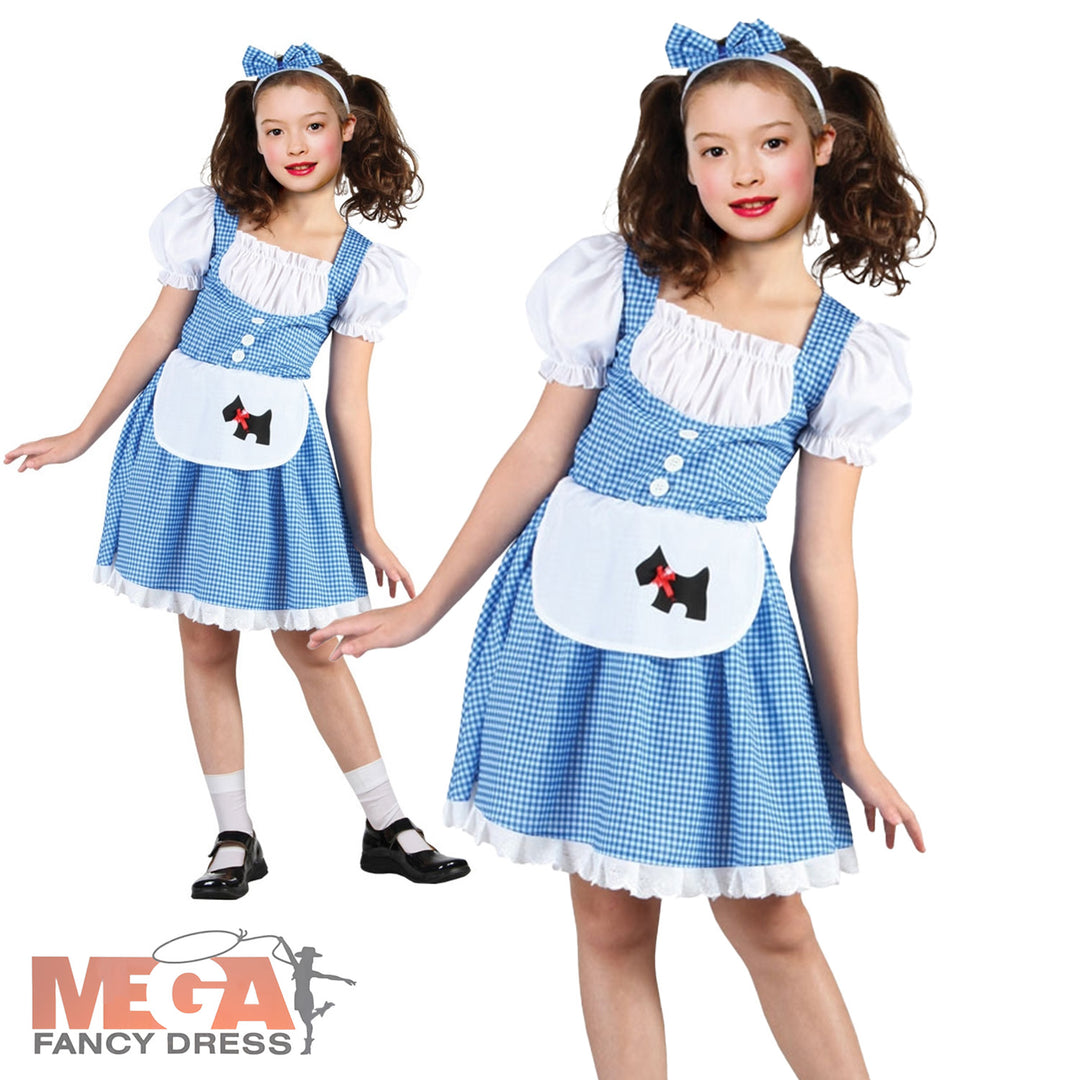 Girls Dorothy Fancy Dress Book Day Costume