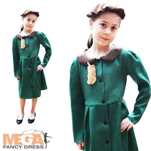 Children's Wartime Girl Historical Film Book Week Costume