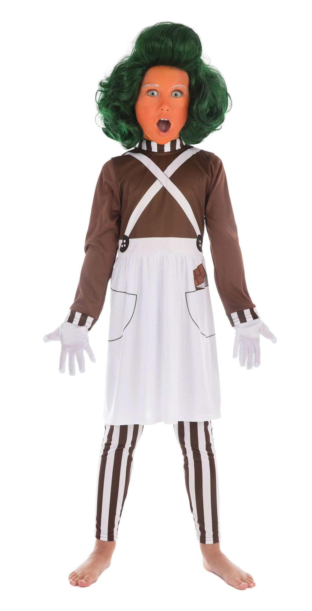 Chocolate Factory Worker Kids Themed Costume