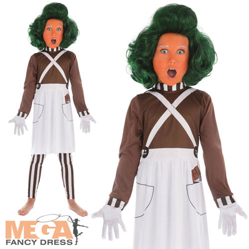 Chocolate Factory Worker Kids Themed Costume