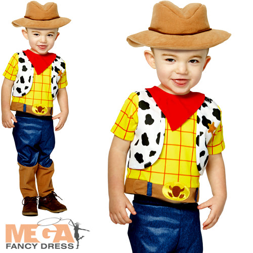 Infants Woody Fancy Dress Disney Toy Story Western Cowboy Costume