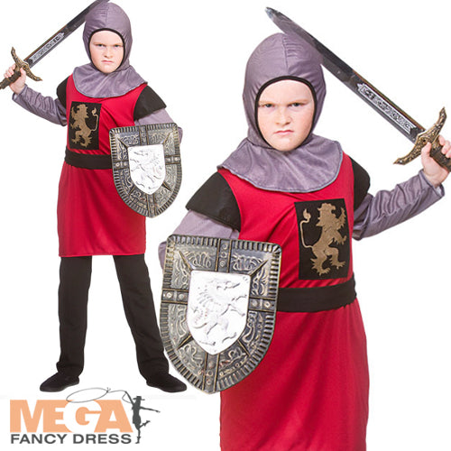 Medieval Knight Boys Historical Costume