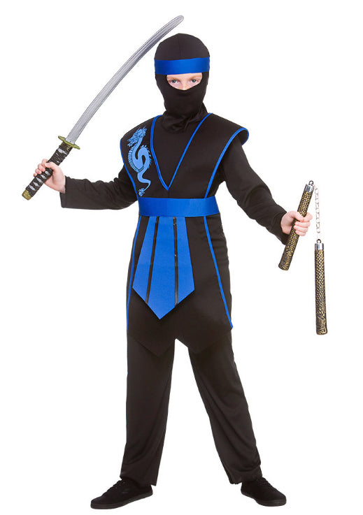Samurai Ninja Boys Warrior Costume