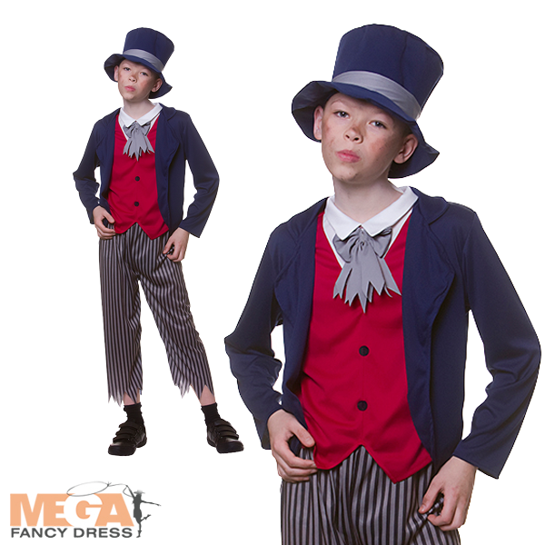 Boys Victorian Dodger Historical Costume