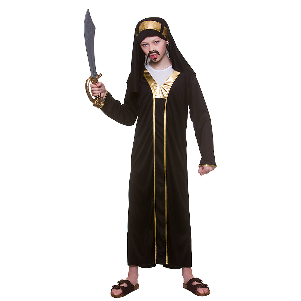 Boys Sultan Middle Eastern Fancy Dress Costume