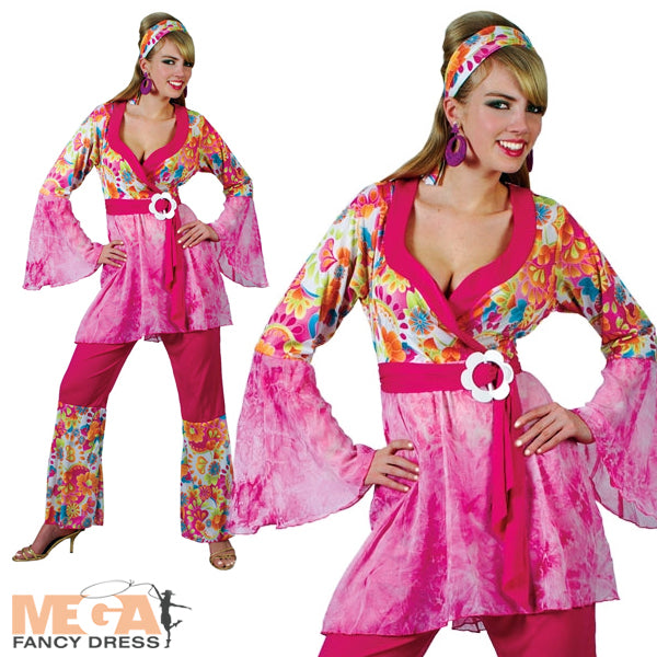 Adult Groovy Hippie Chick