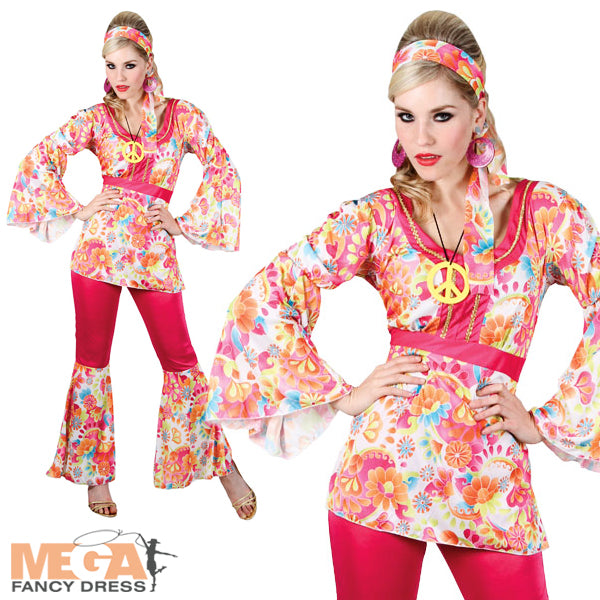 Hippie Honey 60s Retro Costume