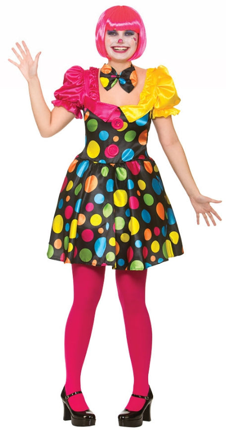 Circus Clown Entertainment Ladies Costume