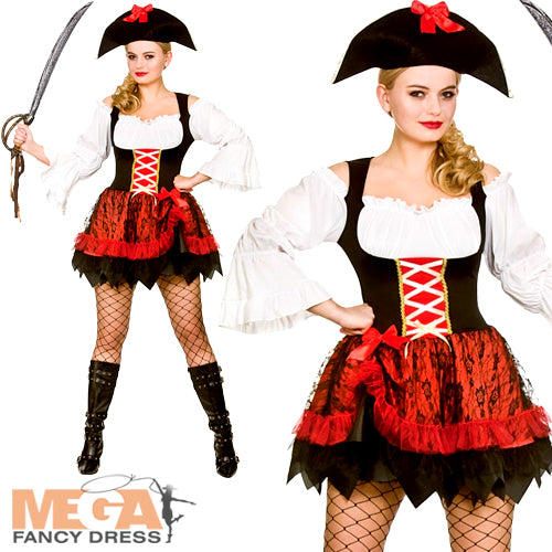 Charming Pirate Adventure Ladies Costume