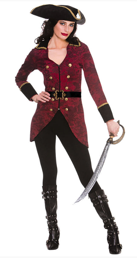 Deluxe Pirate Captain Adventure Ladies Costume