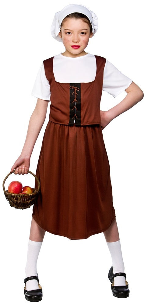 Tudor Peasant Girl Historical Costume