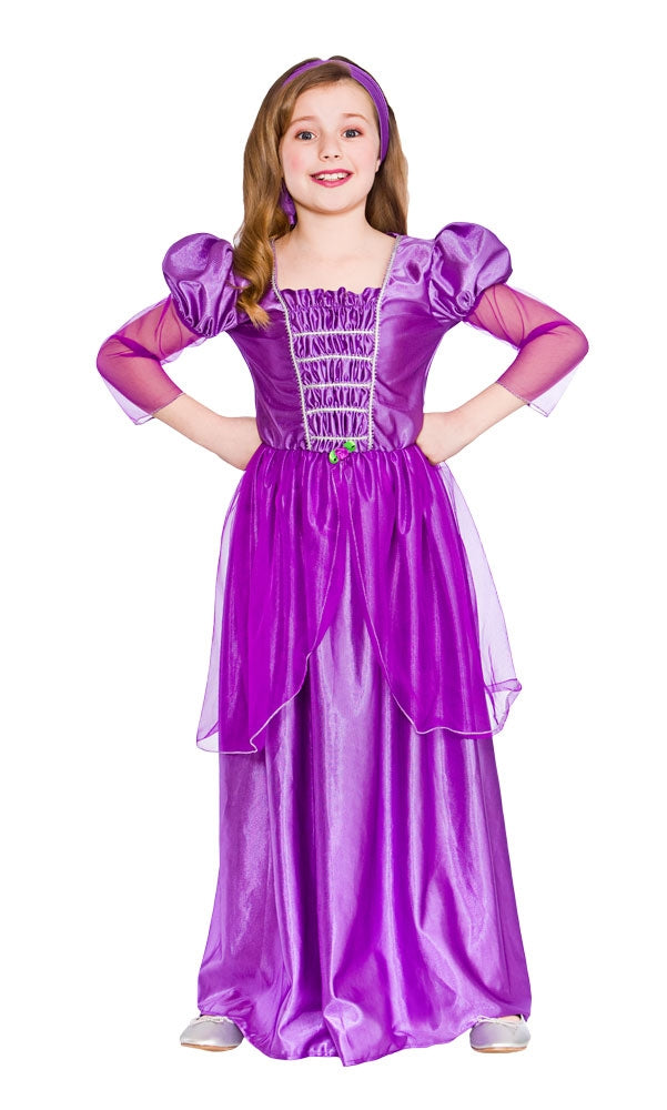 Purple Sweet Princess Fairytale Girls Costume