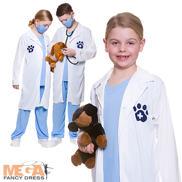 Kids Animal Loving Veterinarian Costume