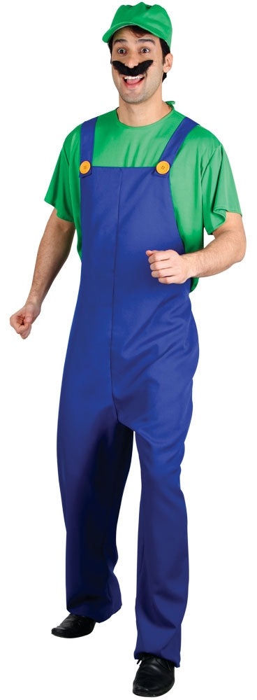 Funny Green Plumber Themed Costume
