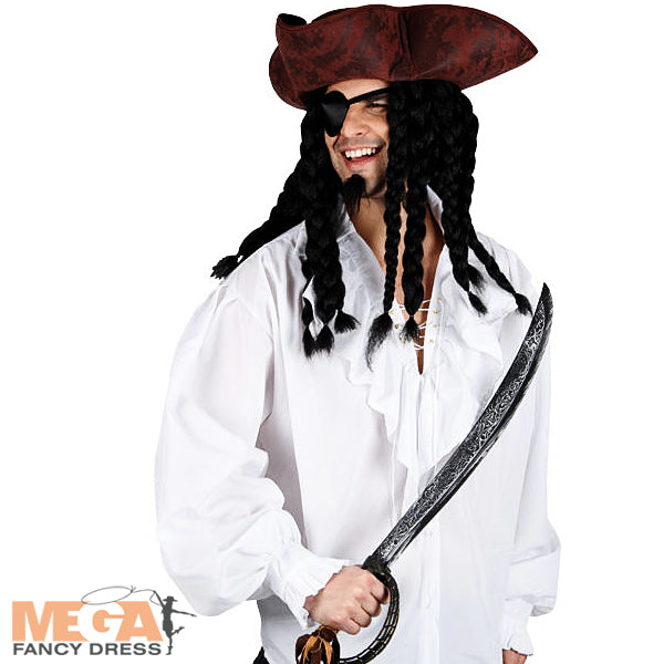 White Pirate Adventure Costume Shirt