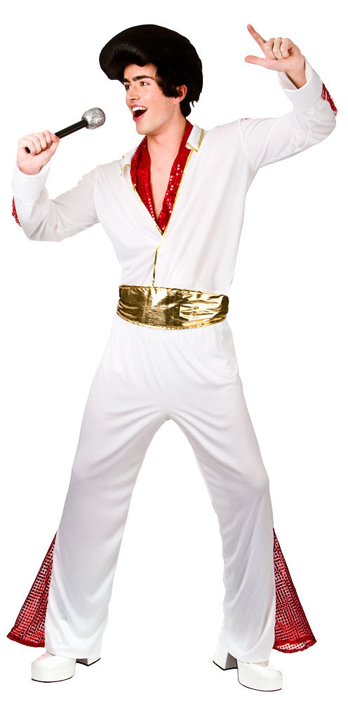 Men's King Of Rock N Roll Musician Costume