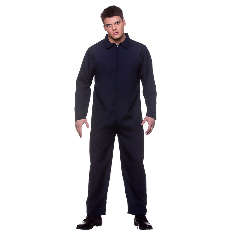 Blue Mechanic's Jumpsuit Men's Halloween Costume
