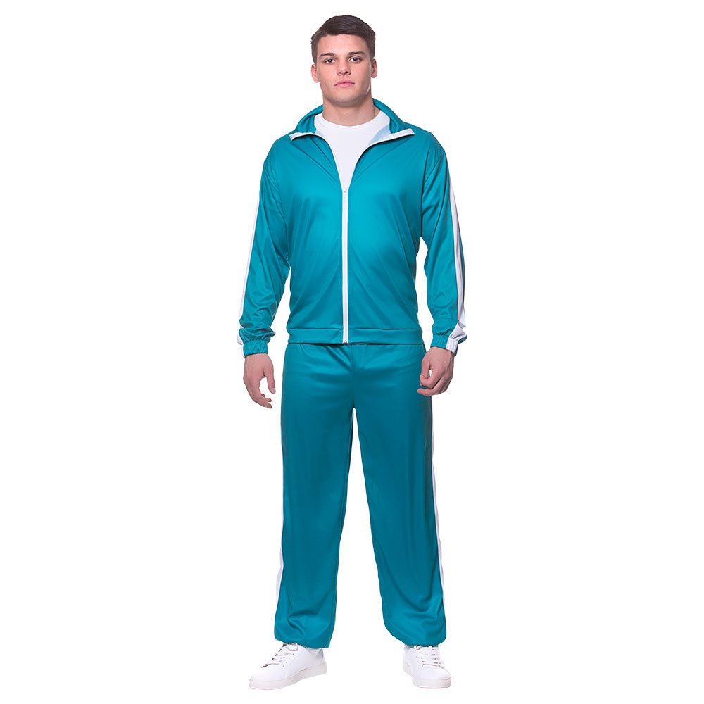 Men's Green Tracksuit Costume