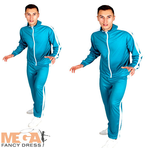 Men's Green Tracksuit Costume