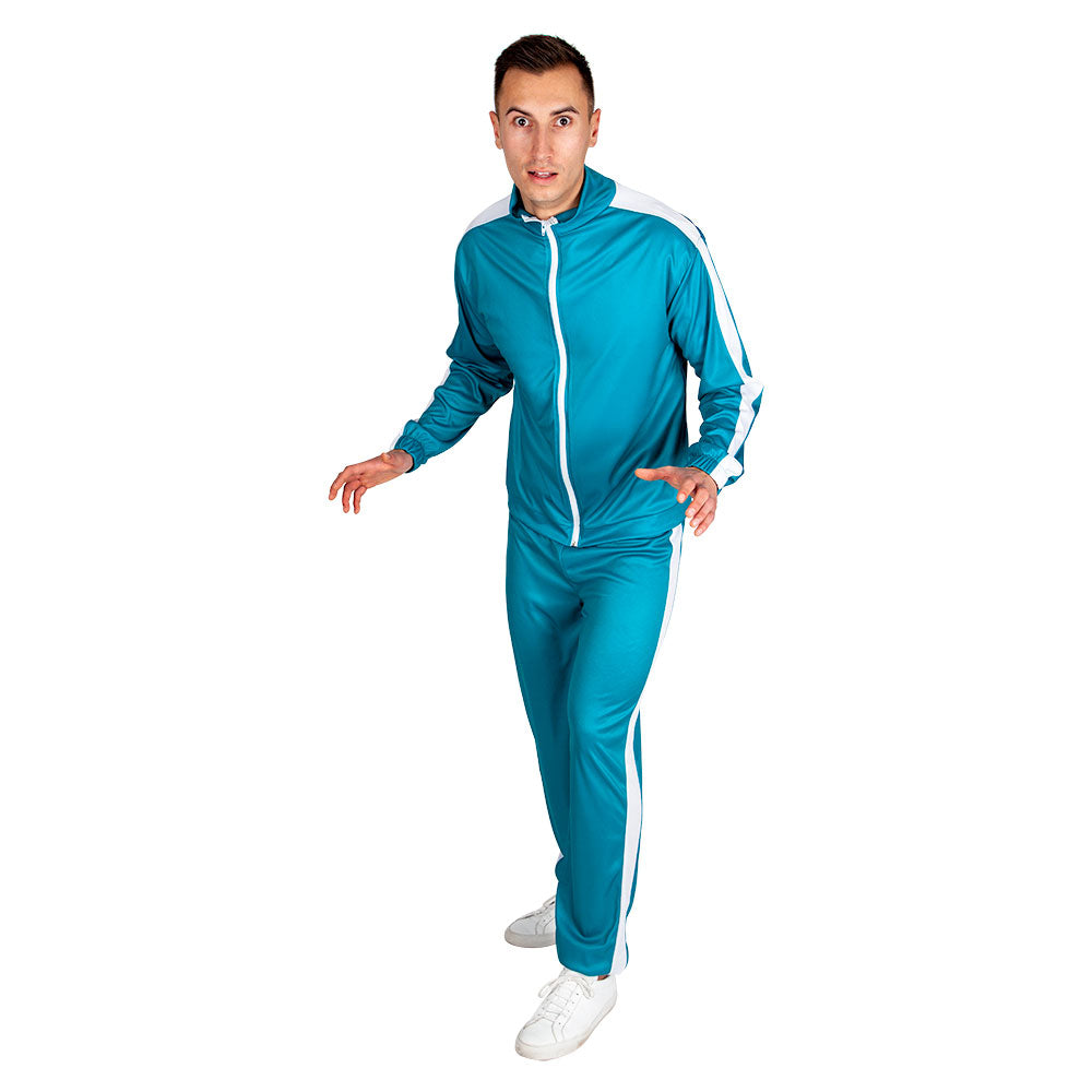 Men's Green Tracksuit Costume