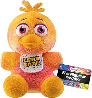 Licensed TieDye Chica Funko FNAF Plush