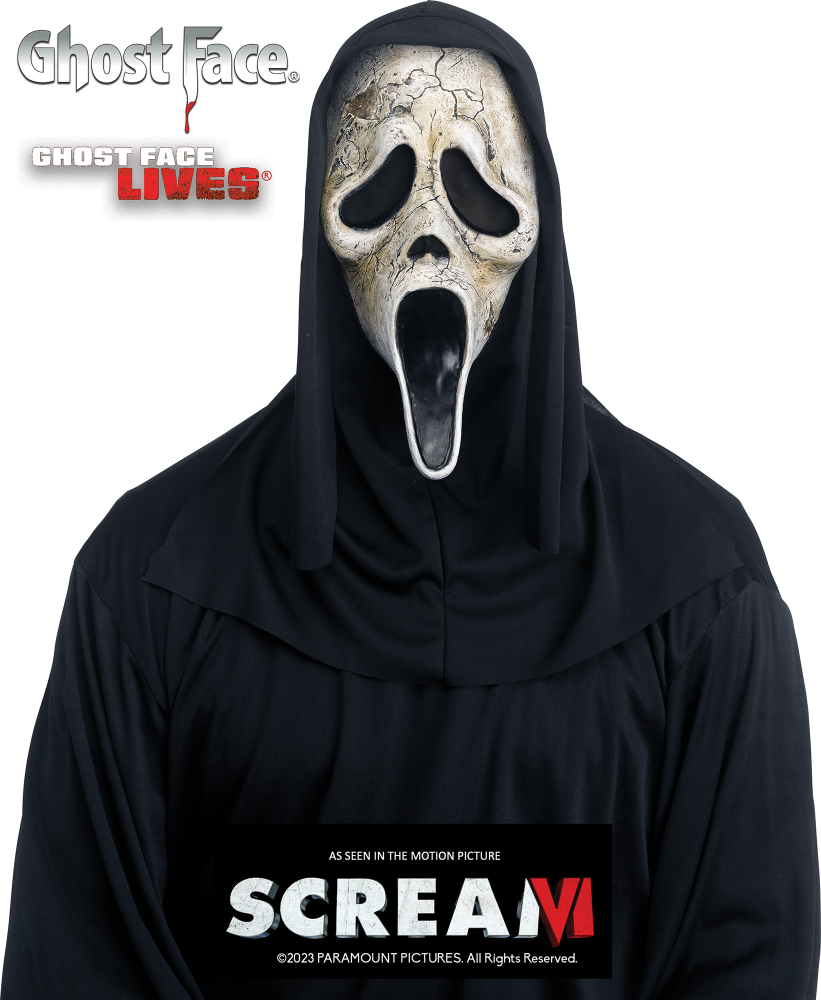 Scream Ghost Face Mask Horror Costume Accessory
