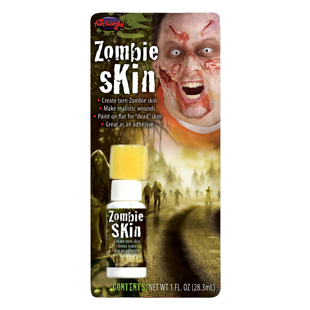Zombie Skin Halloween Set Creepy Makeup Kit
