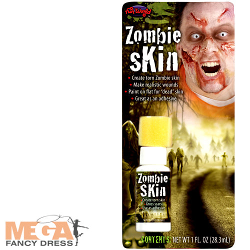 Zombie Skin Halloween Set Creepy Makeup Kit